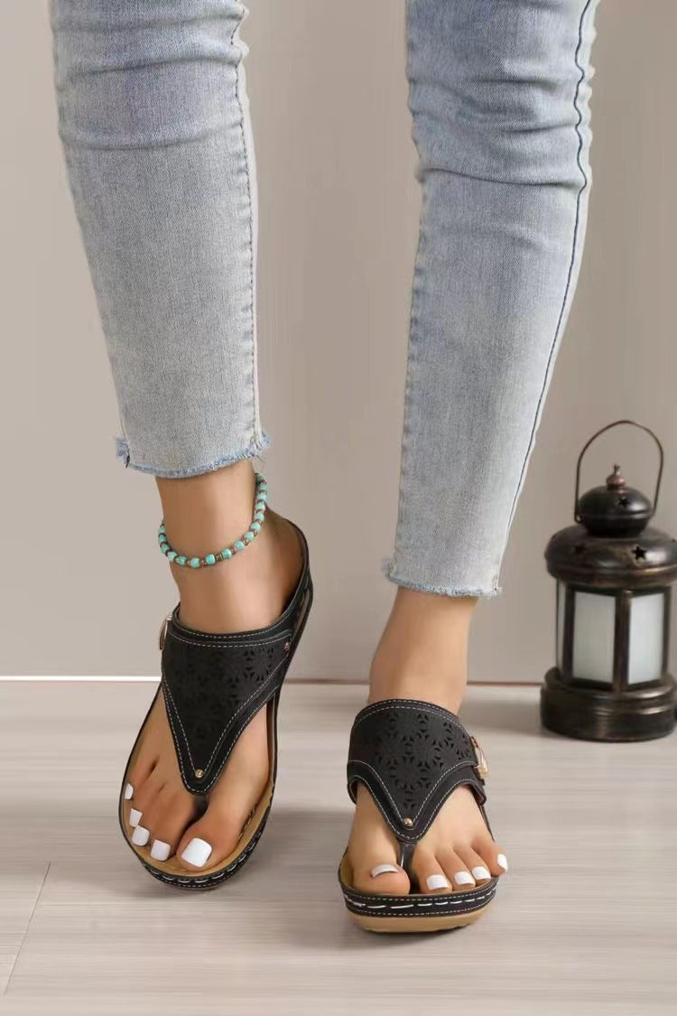 Goldie | Sommer-Sandale Roman Chic