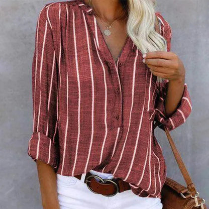 Elin | Lässige Bluse aus luxuriösem Material - für das tägliche Tragen für Frauen