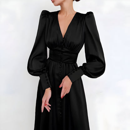 Josie | Elegantes Satinkleid