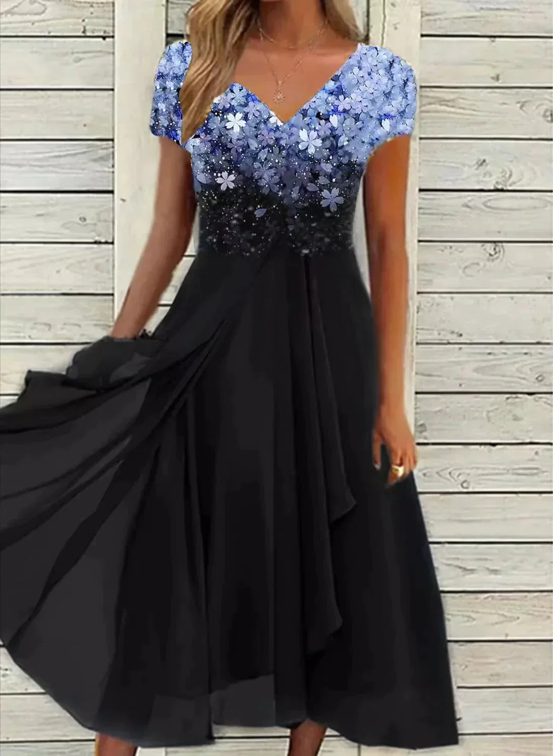 Adrienne - Chiffonkleid für Frauen