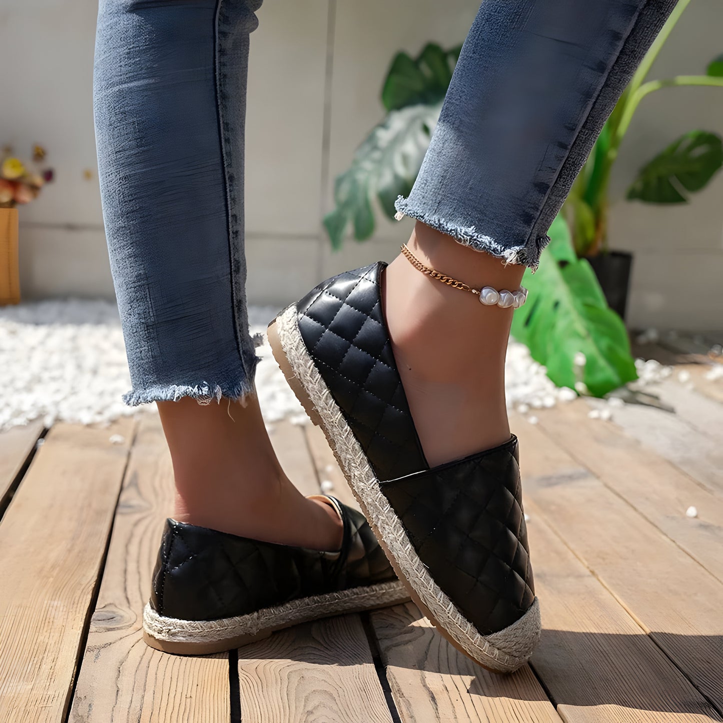 Maggie | Lässige orthopädische Espadrille