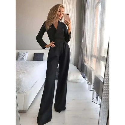 Blerta | Eleganter langer Jumpsuit