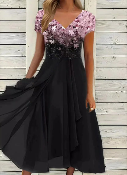 Adrienne - Chiffonkleid für Frauen