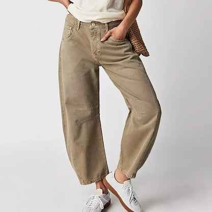 Katarina | Komfortjeans mit weitem Bein