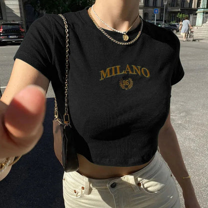 Kourtney | Basic Cropped Top