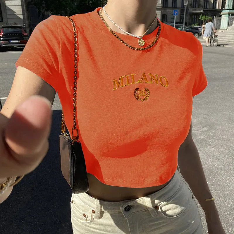Kourtney | Basic Cropped Top
