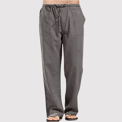 Oliver- Herren Baumwoll-Leinen-Hose