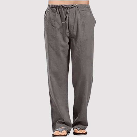 Oliver- Herren Baumwoll-Leinen-Hose
