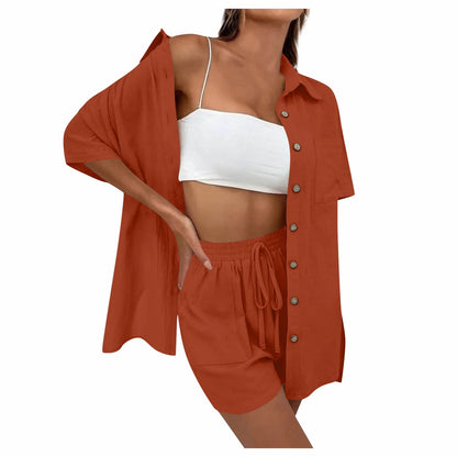 Lucia | Bequemes, lockeres Top und lässiges Short-Set