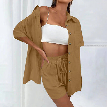 Lucia | Bequemes, lockeres Top und lässiges Short-Set