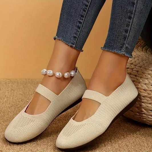 Ainara | Canvas-Schuhe, Leicht, Slip On, Flats, Sommerschuhe