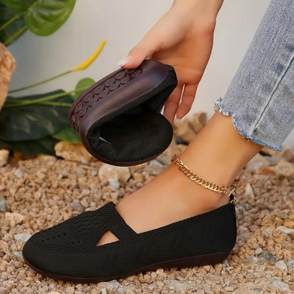 Ainara | Canvas-Schuhe, Leicht, Slip On, Flats, Sommerschuhe