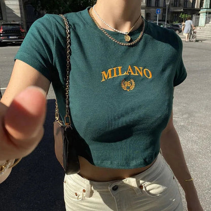 Kourtney | Basic Cropped Top