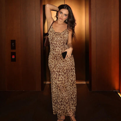 Gwen | Leopard Sommerkleid für Frauen