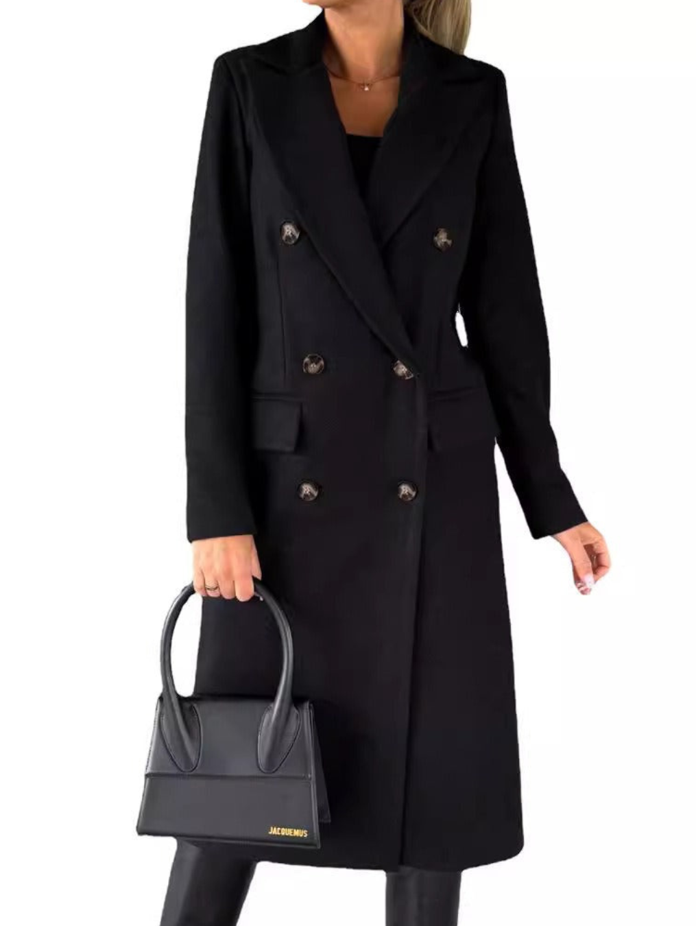Felisa - Eleganter und warmer langer Trenchcoat