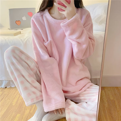 Gerda | Kuscheliges Fleece-Pyjama-Set