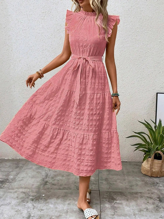 Charlotte | Elegantes Midi-Sommerkleid