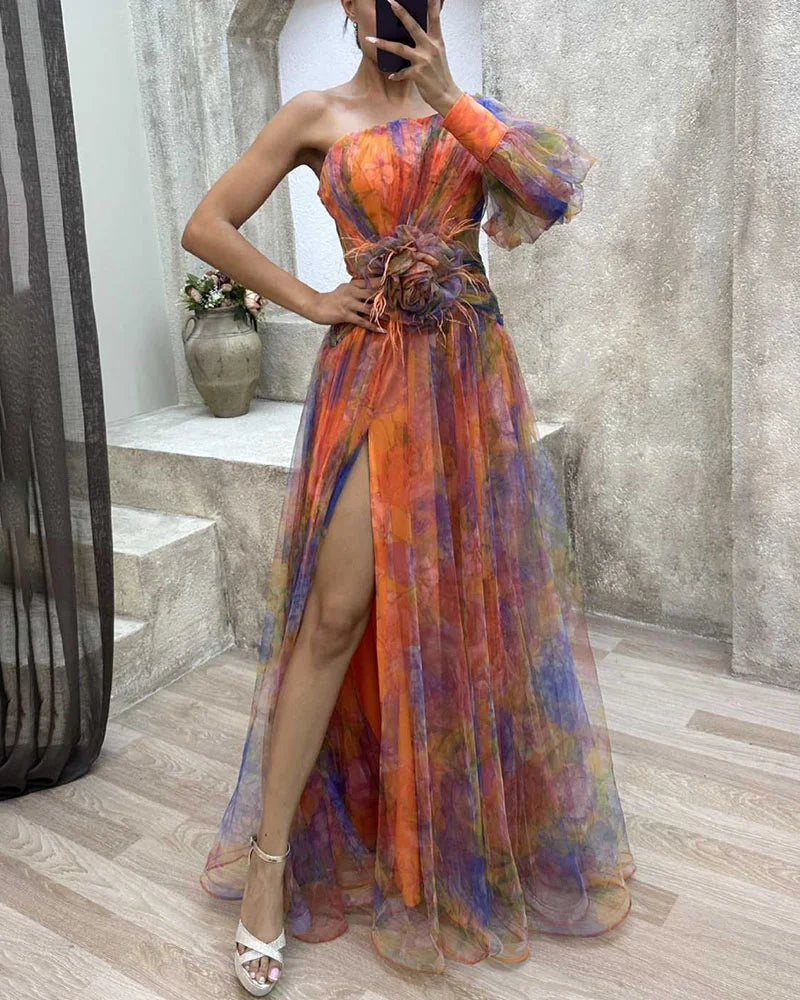 Miriam | Elegantes und schmeichelhaftes Maxikleid für Frauen