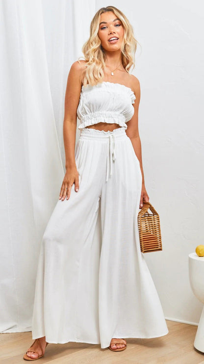 Brenna | Sommerverliebte Palazzo-Hose