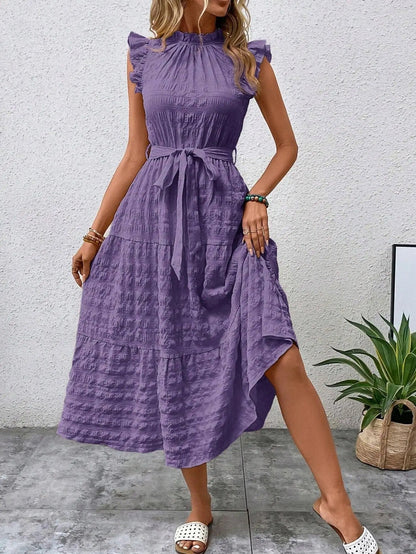 Charlotte | Elegantes Midi-Sommerkleid