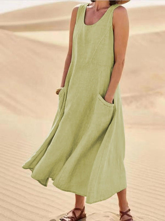 Jane -  Fließendes, luftiges Kleid