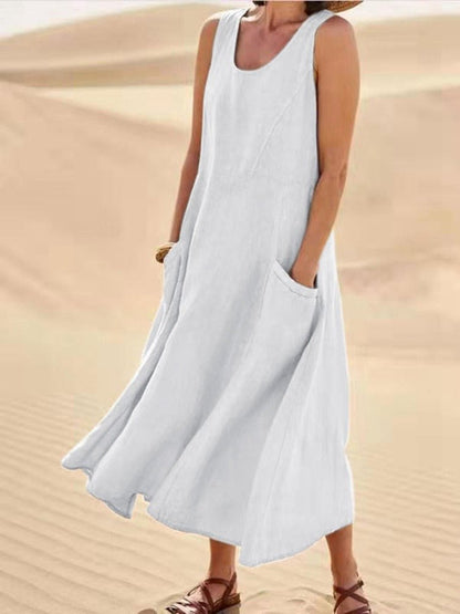 Jane -  Fließendes, luftiges Kleid