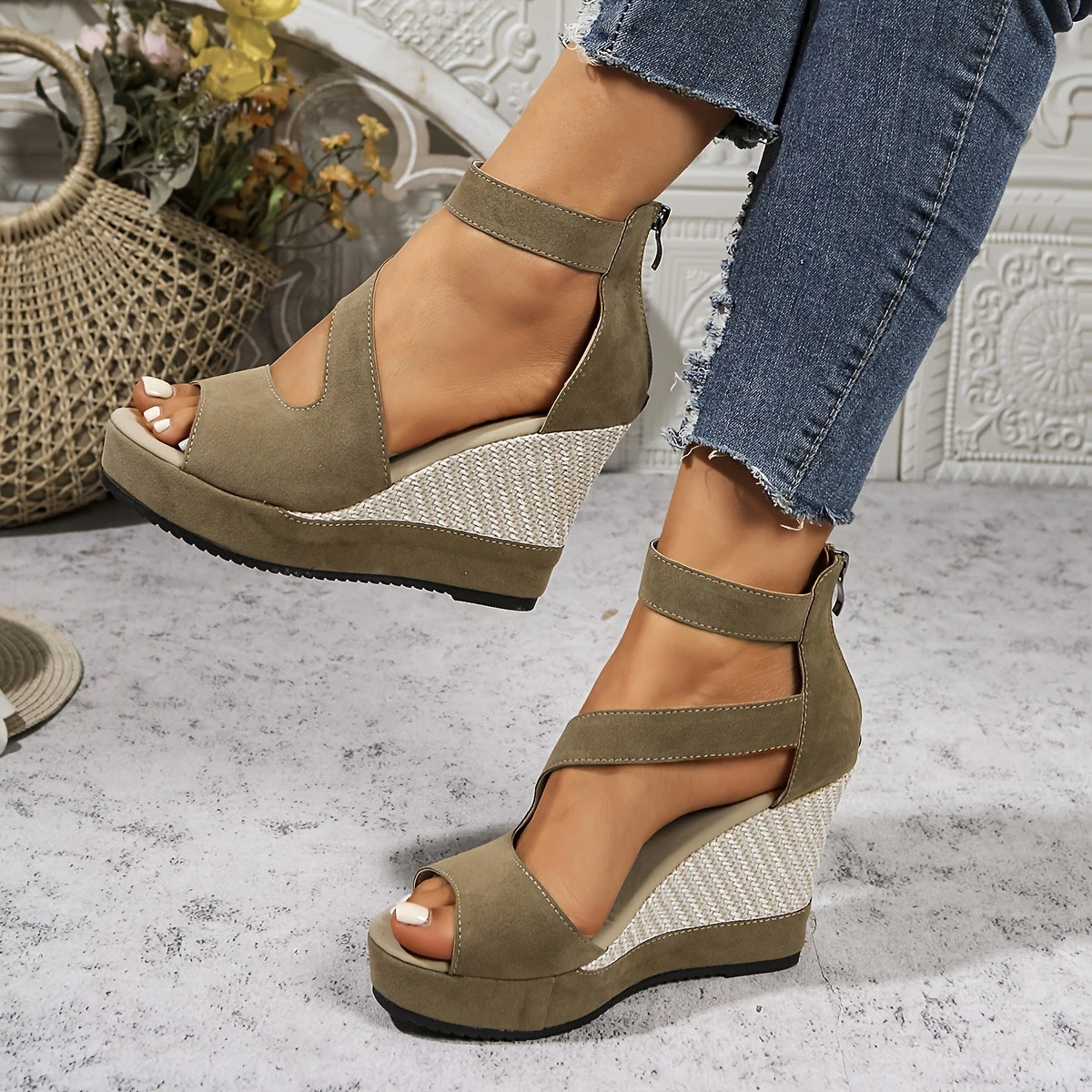 Gianna | Neue Sommer-Keilsandalen für Frauen