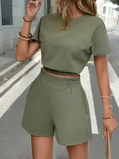 Camila |  Casual Lazy Fashion Frühjahr und Sommer Outfit Set