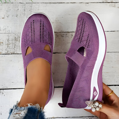 Myrna | Atmungsaktive Slip-On-Sneakers aus Mesh für Frauen