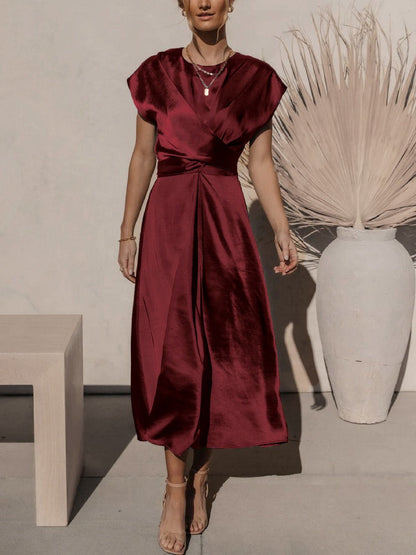 Christine |  Schönes elegantes Midi Abendkleid