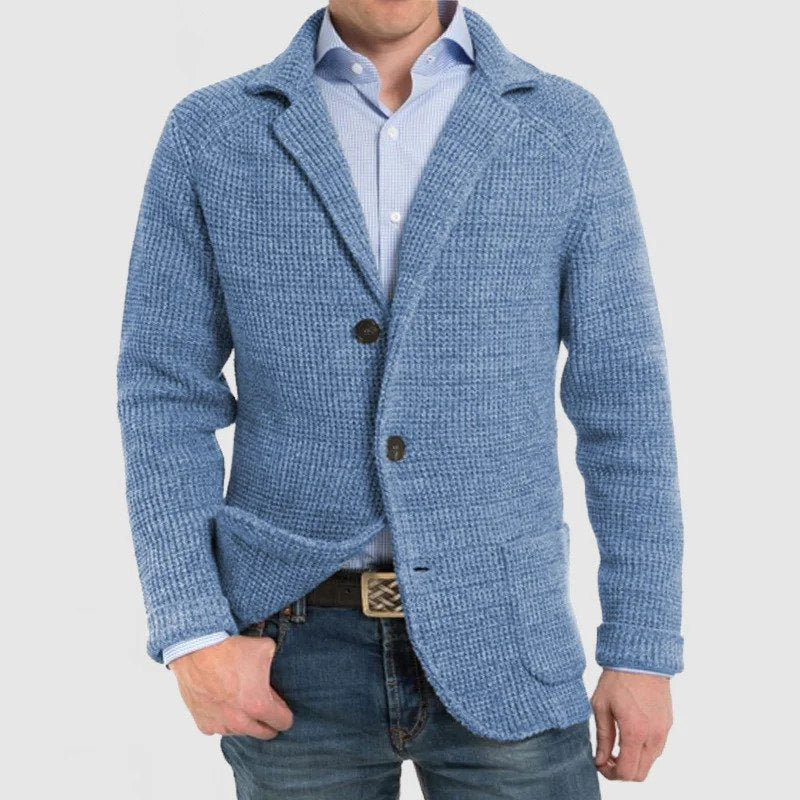 Lois - Elegante Herrenjacke mit langen Ärmeln und Pattentaschen