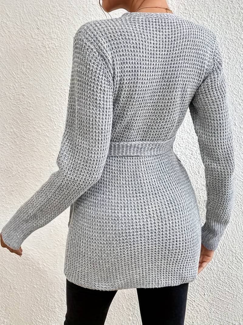Angelica | Damen-Wickel-Strickjacke