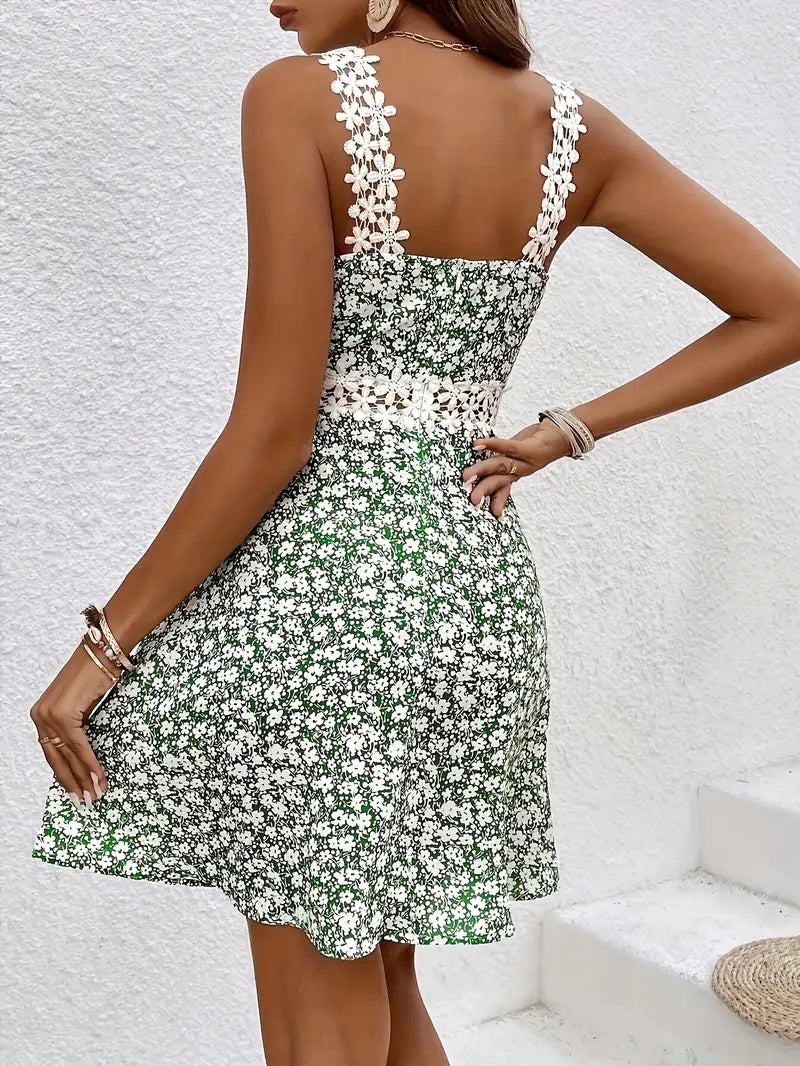 Raelynn | Slip-Kleid mit Blumenmuster