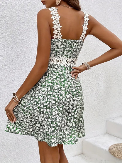 Raelynn | Slip-Kleid mit Blumenmuster