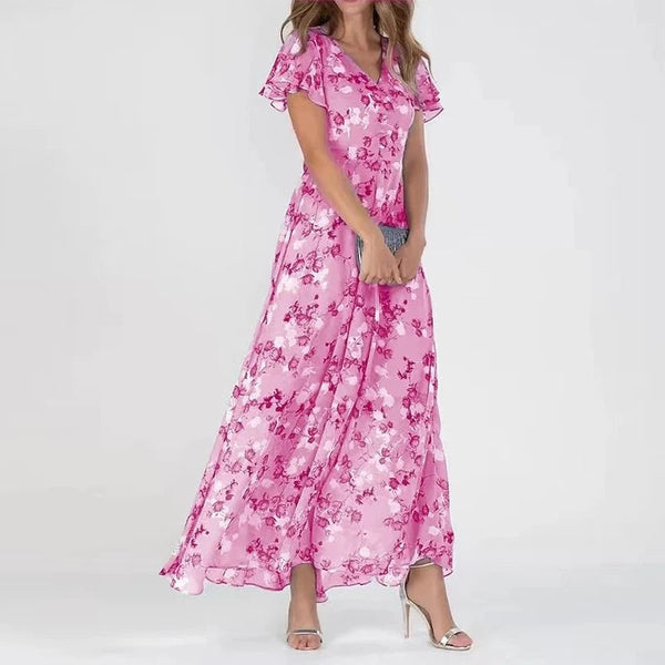 Miranda | Elegantes Blumenkleid - schick und anmutig