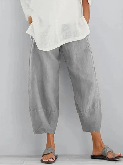 Marta | Freizeithose aus Leinen für Frauen