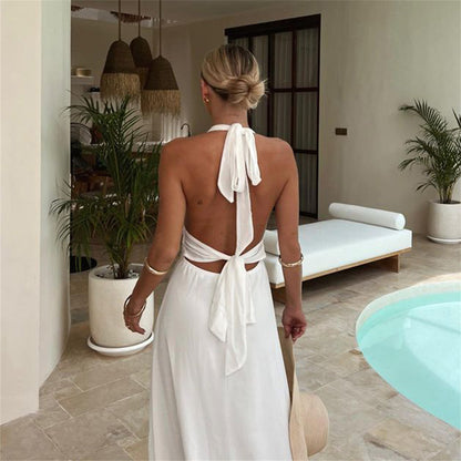 Chole | Elegantes ärmelloses Maxikleid für Frauen