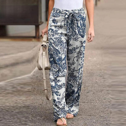 Katrina | Elegante Hose mit Blumenprint Women