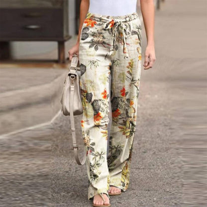 Katrina | Elegante Hose mit Blumenprint Women