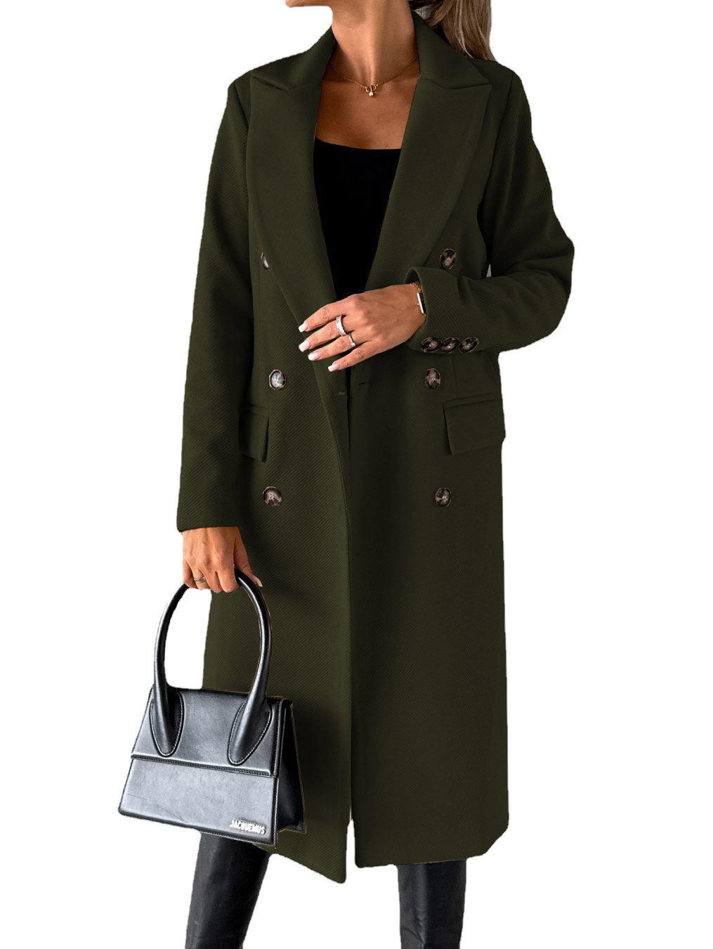 Felisa - Eleganter und warmer langer Trenchcoat