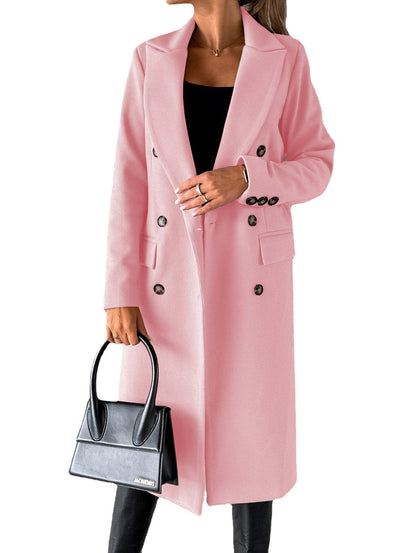 Felisa - Eleganter und warmer langer Trenchcoat