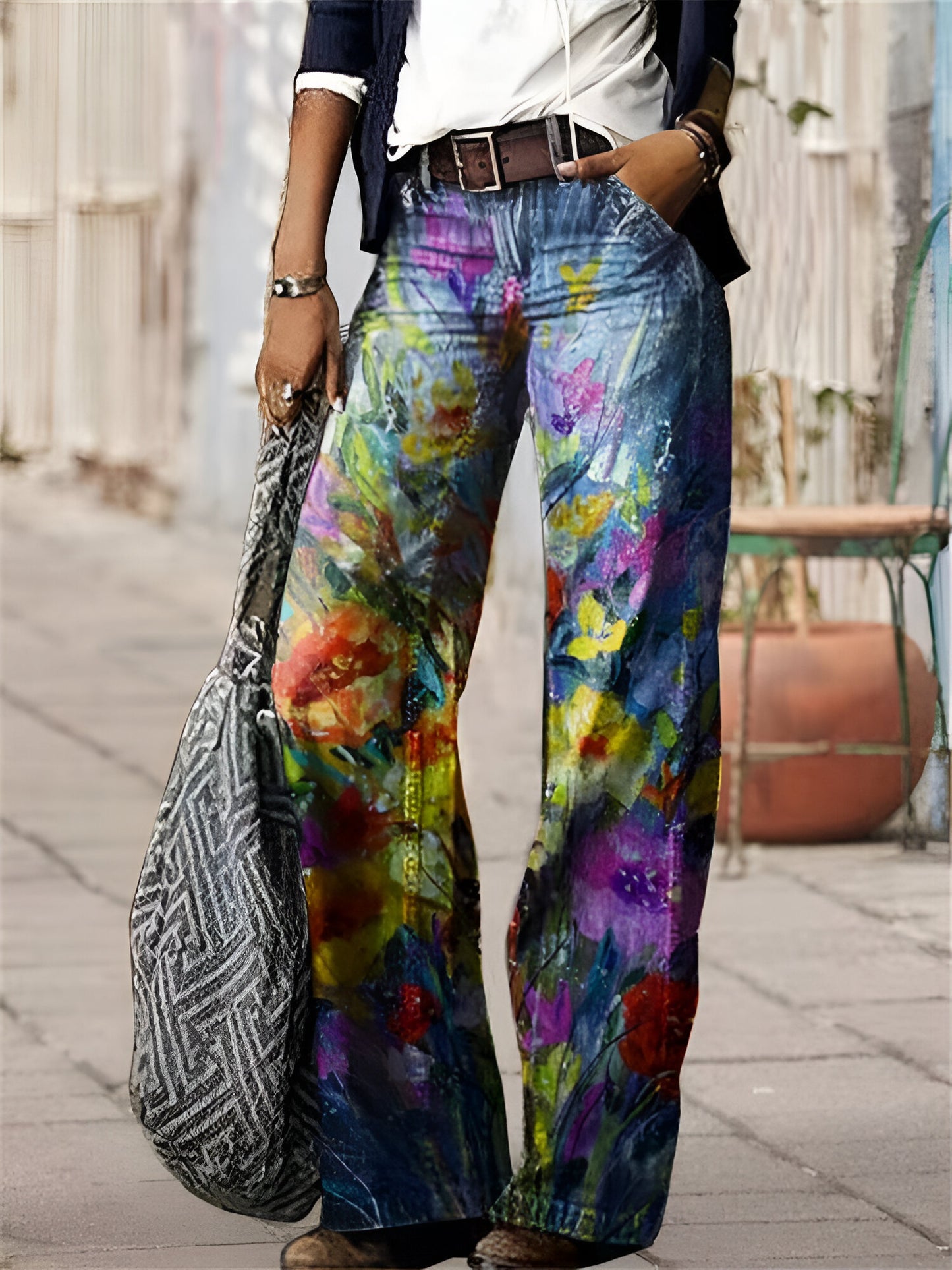 Sandra| Mode Slim Fit Jeans für Frauen