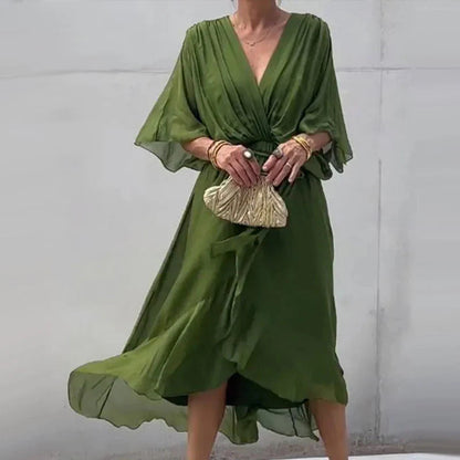 Emery | Elegantes Kleid mit V-Ausschnitt