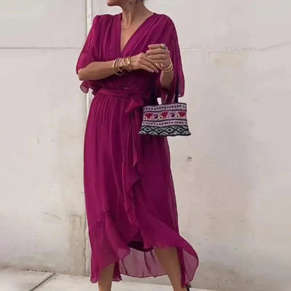 Emery | Elegantes Kleid mit V-Ausschnitt