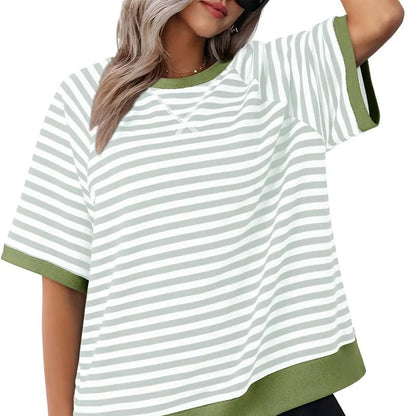 Selby | Lässiges gestreiftes T-Shirt