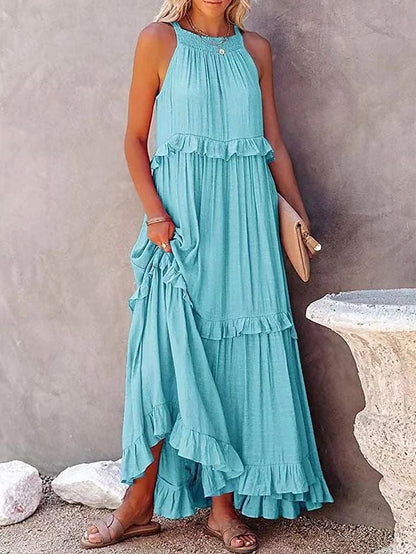 Eva | Rückenfreies Rüschenkleid