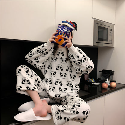 Gerda | Kuscheliges Fleece-Pyjama-Set