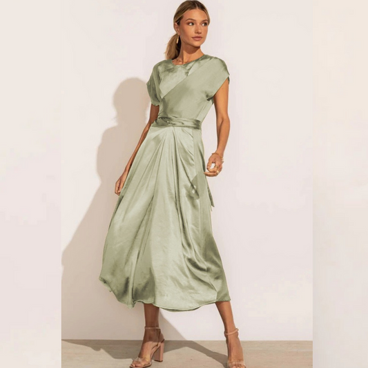 Christine |  Schönes elegantes Midi Abendkleid