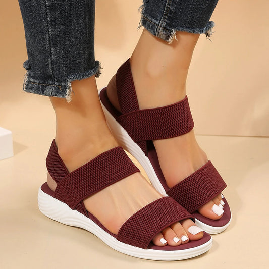 Leni - Damen-Keilsandalen